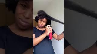 How to: Blow Dry My 4c Natural Hair!