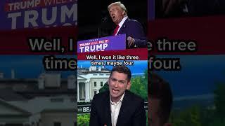 Comic Matt Friend shows off his uncanny Trump impression
