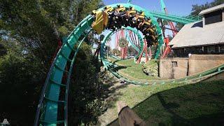 Kumba - POV - Busch Gardens Tampa Bay - Bolliger & Mabillard (B&M) - Sitting Coaster