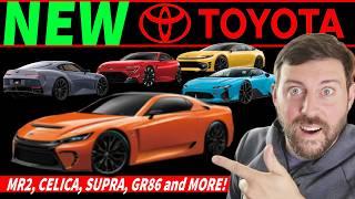 *OFFICIAL* Here's Toyota's NEW sportscars // Supra, MR2, Celica Let's GO!