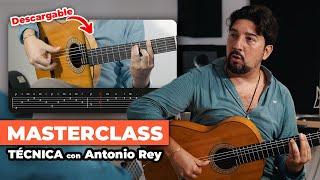 VIRTUOSO FLAMENCO ENSEÑA sus SECRETOS de TÉCNICA e Interpretación en la GUITARRA | Antonio Rey