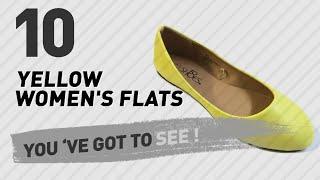 Yellow Women's Flats // New & Popular 2017