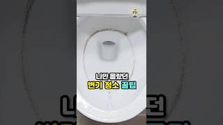 나만 몰랐던 변기 청소 꿀팁  #살림팁 #생활꿀팁 #꿀팁