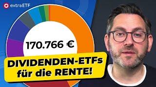 Hausärztin will mit Dividenden-ETFs ihre Rente aufbessern | extraETF Portfolio-Review