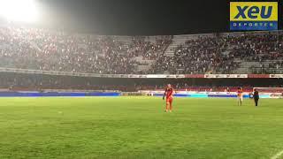 Sebastián Jurado es coreado por la afición del Veracruz