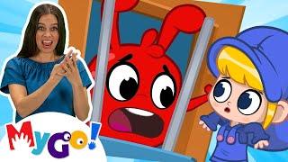 Morphle Goes To Jail| MyGo! Sign Language For Kids | @MorphleTV | ASL