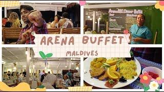 Food Review of Arena Buffet Maafushi | Unlimited Food @ $18 | Maldives Vlog Series | Ep 7️