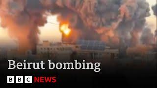 Massive blasts rock Beirut as Israel targets Hezbollah leader Hassan Nasrallah | BBC News