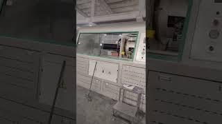 JWELL vertical type HDPE double wall corrugated pipe machine