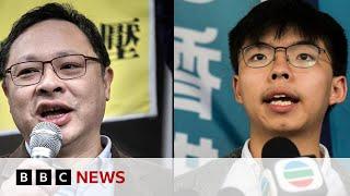 Top Hong Kong pro-democracy leaders sentenced to jail | BBC News