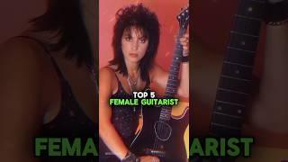 TOP 5 FEMALE GUITARISTS OF ALL TIME! #shorts #musichistory #music #musician #guitarist