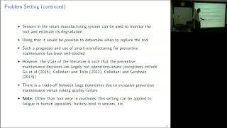 Operations-aware maintenance in smart manufacturing systems