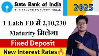 SBI Fixed Deposit Interest Rates 2025 | State Bank Of India FD Features, Benefits | SBI FD