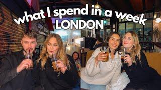 how much does it COST living in LONDON? what I spend in a week (London vlog)