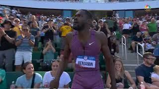 Rai Benjamin secures world lead | U.S. Olympic Track & Field Trials