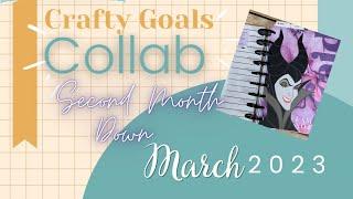 How did my February go???  #craftygoals2023