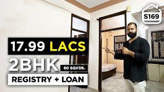 2 BHK FLAT FOR SALE in 18 लाख with 90% LOAN near DWARKA SECTOR 3 | FLAT FOR SALE | BRS SHOW S169