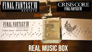 FFVII Rebirth OST Unofficial Music Box: Under Junon / Sunless Oasis [x Crisis Core OST]