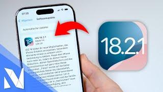 iOS 18.2.1 kommt BALD - Fehlerbehebungen & Sicherheitsupdate! | Nils-Hendrik Welk