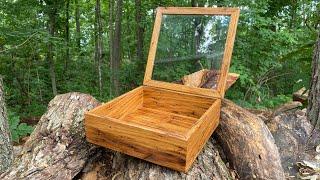 Making a Chestnut Box with a Glass Lid!