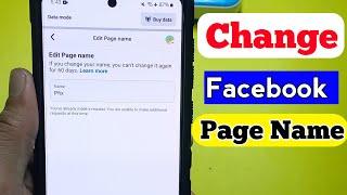 How to Change Facebook Page Name in 2025 | Change Facebook Page Name