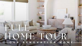 Full HOUSE TOUR!! Our COMPLETELY DECORATED Renovation Home!!