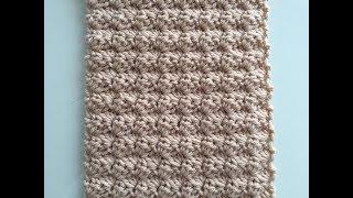 ~CROCHET COMBO STITCH ~| ONE ROW REPEAT | Great for Blankets, Scarfs or Hats ~BEGINNER STITCH LEVEL