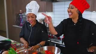 Ari and Moona Cook African Cuisine