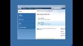 Acronis True Image 2014 System recovery with Universal Restore