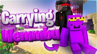 I Carried Wemmbu In Bedwars