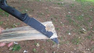 Field Use Testing the Ka-Bar Becker BK5 Magnum Camp Knife