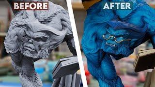 Painting the X-Men Beast Premium Format Figure
