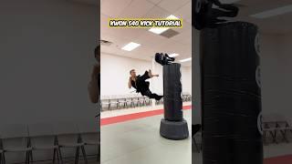 Kwon 540 Kick Tutorial #shorts #martialarts #cobrakai