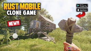 NEW RUST MOBILE CLONE GAME FOR ANDROID! - Online Multiplayer Reborn In Adversity Mobile