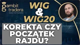 WIG i WIG20 ️ koniec korekty? ⬅️ #giełda #gpw #wig