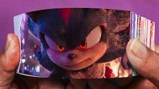 Sonic the Hedgehog 3 Sonic X Shadow Flipbook