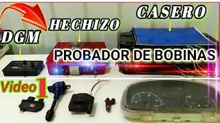 PROBADOR DE BOBINAS Y MÓDULOS PARTE 1- PRUEBAS  / CONEXIONES/DIAGRAMAS DE BOBINAS DE ENCENDIDO