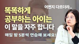 똑똑하게 공부하게 하는 단 하나의 언어 feat. 팔랑귀 옹고집 다 막는 유일한 방법