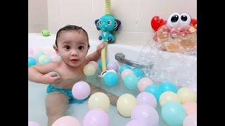 We Turned Our Room Into a BABY SPA! | DIY Spa At Home | Rhon & Pinchy Family