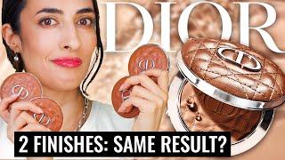 I Tested Both DIOR FOREVER BRONZER Finishes So You Don't Have To  Demos, Swatches & Comparisons