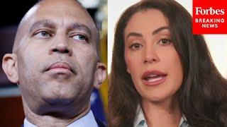 Anna Paulina Luna Accuses Hakeem Jeffries Of 'Empty' Calls For Unity