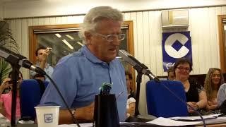 Discurso de Pepe Domingo Castaño en el primer Tiempo de Juego