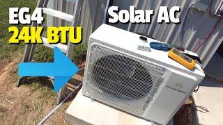 EG4 Hybrid Solar Mini-Split 24000 BTU Air Conditioner Heat Pump