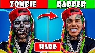 Guess The Rapper As A Zombie (99.9% Will Fail) Rapper Quiz | The Quiz Mania