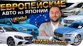 ВЕЗЕМ ЕВРОПЕЙСКИЕ АВТО ИЗ ЯПОНИИ️ЧТО ЗАКАЗЫВАЮТ⁉️Mercedes️Volkswagen️VOLVO️