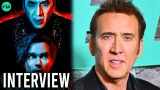 Nicolas Cage Talks Renfield, Pet Pigs, & More | FandomWire Interview