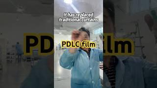 You can use this to replace your traditional curtains #smartfilm #smartglass #privacyfilm  #pdlc