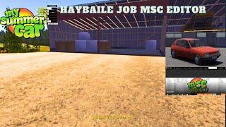 My summer car haybale  job with MSC editor to get bonus car  #mysummercar #trendingvideo