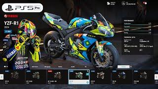 RIDE 5 | Customize Valentino Rossi Yamaha R1 VR46 Gameplay [4K 60fps HDR PS5 Pro]