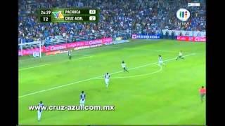 Partido Azul. Pachuca 0 Cruz Azul 4.  CL2011